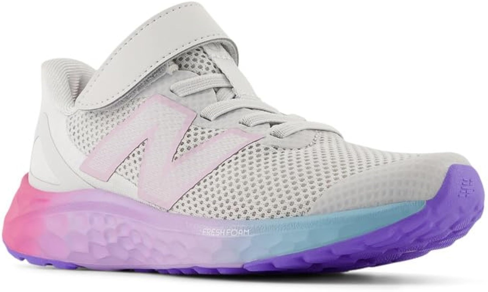 New Balance Fresh Foam Arishi V4 Bungee Lace with Top Strap Running Shoe, Grey M gallery