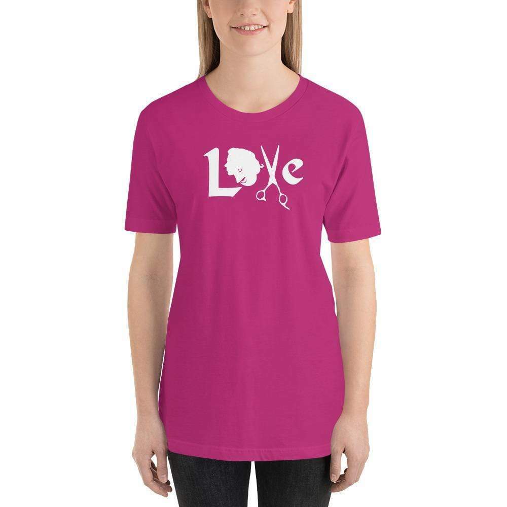 STYLIST LOVE SHORT-SLEEVE UNISEX T-SHIRT - 100% Combed & Ring-spun Cotton Great gallery