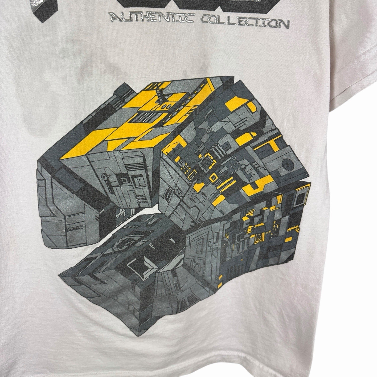 Vintage 90s South Pole Collection Streetwear 3D Graphic White Shirt Size XL gallery