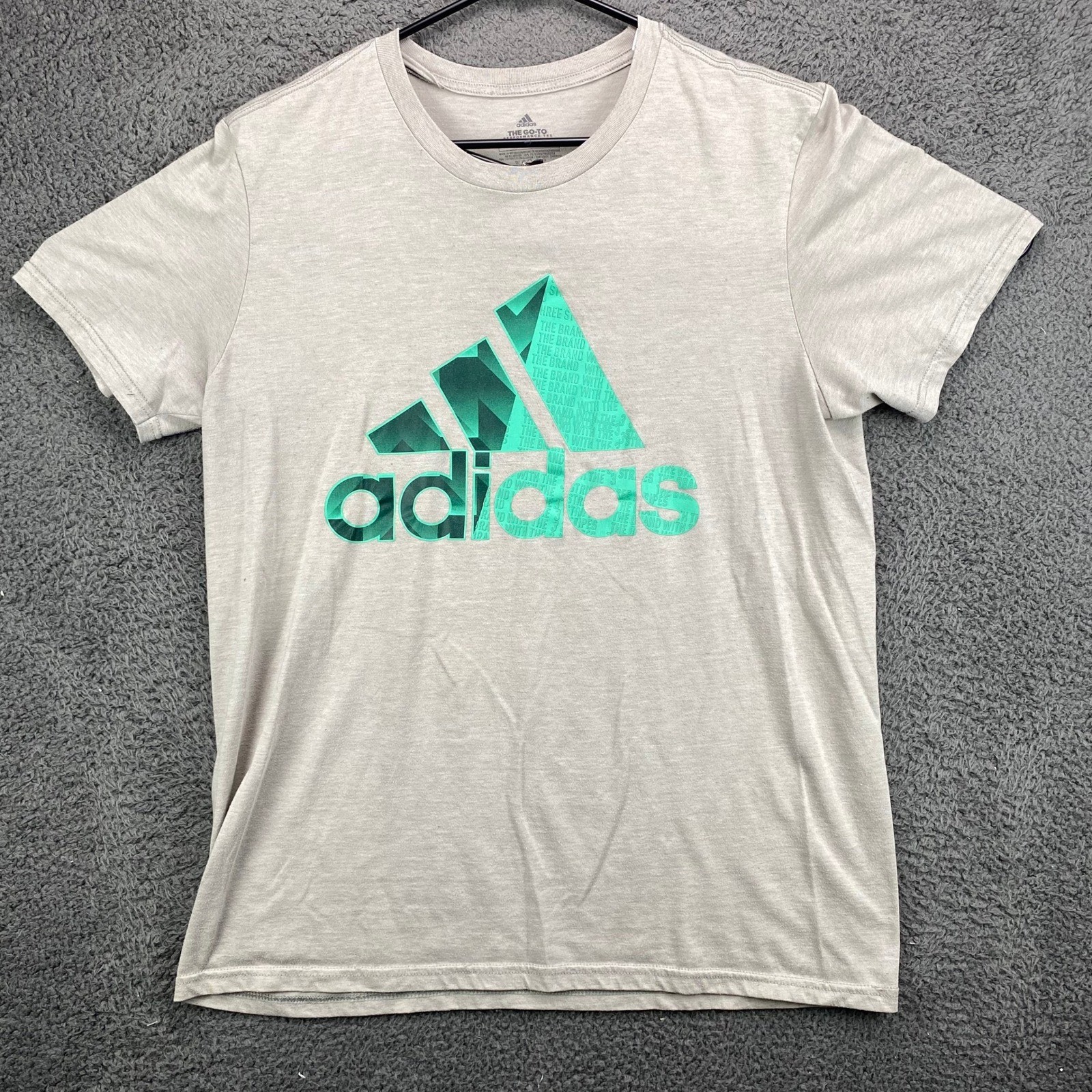 Adidas The Go To Performance Tee Mens Large T Shirt Athletic Training gallery