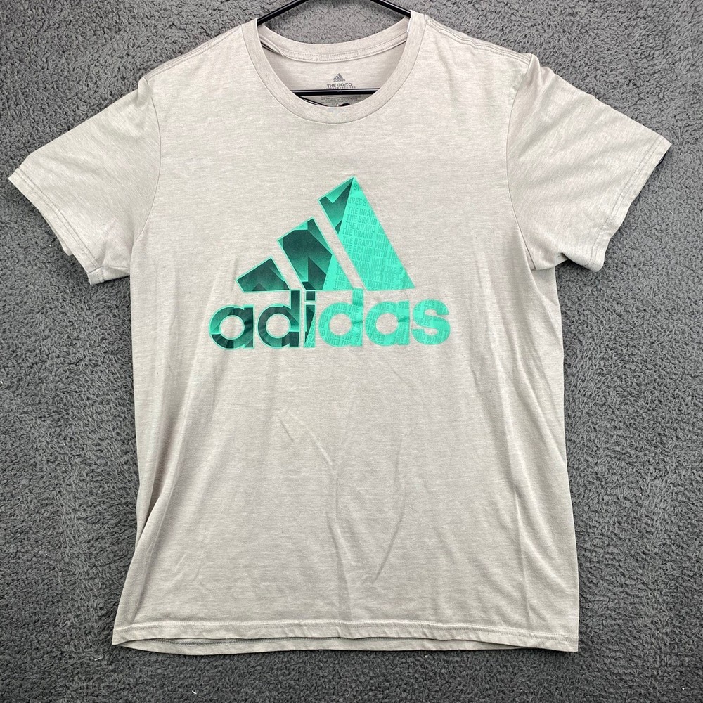 Adidas The Go To Performance Tee Mens Large T Shirt Athletic Training