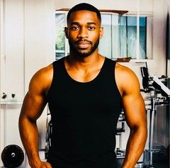 Insta Slim Men’s Slimming Compression Tank Top Shapewear Black White