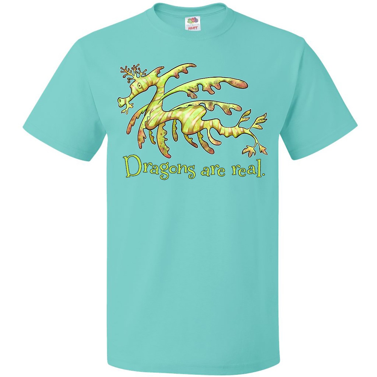 Inktastic Dragons Are Real- Cute Leafy Sea Dragon T-Shirt Animals Glauerts Ocean gallery