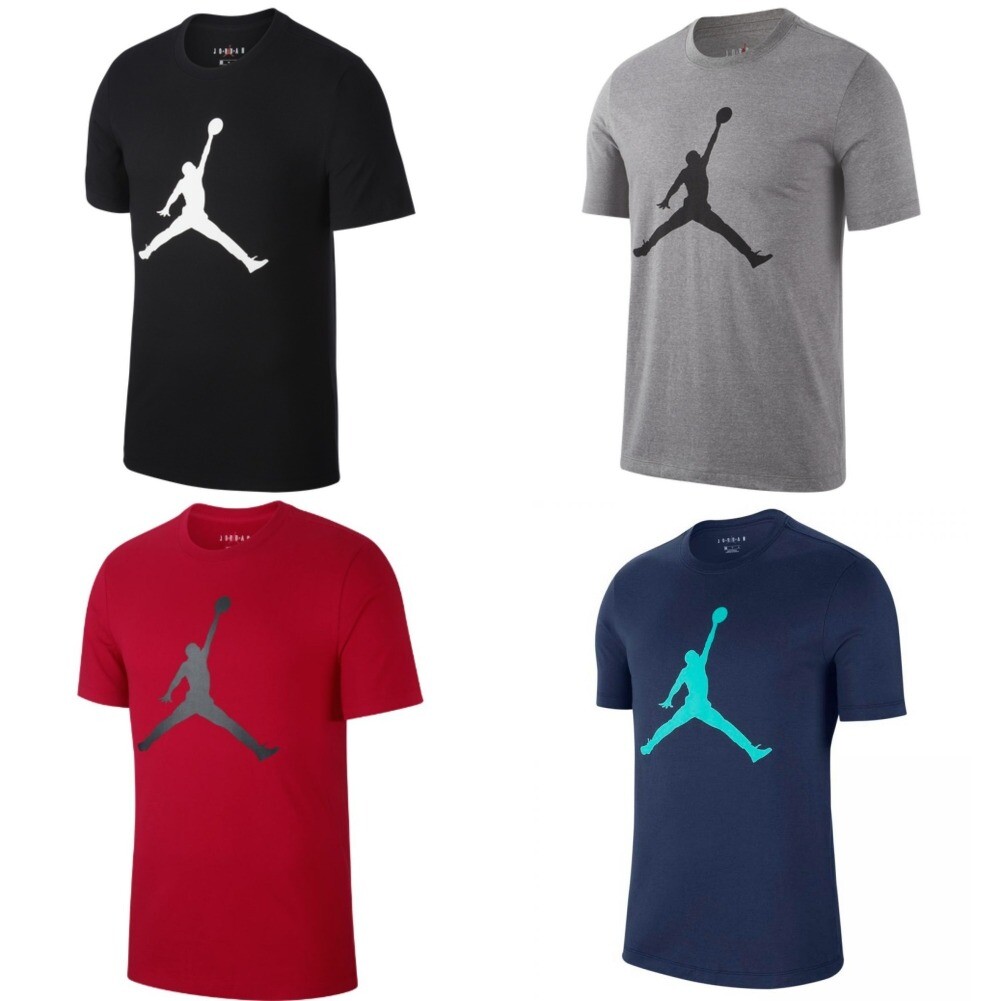 Jordan Men’s T-Shirt Jumpman Short Sleeve Crew Athletic Active Basketball Tee
