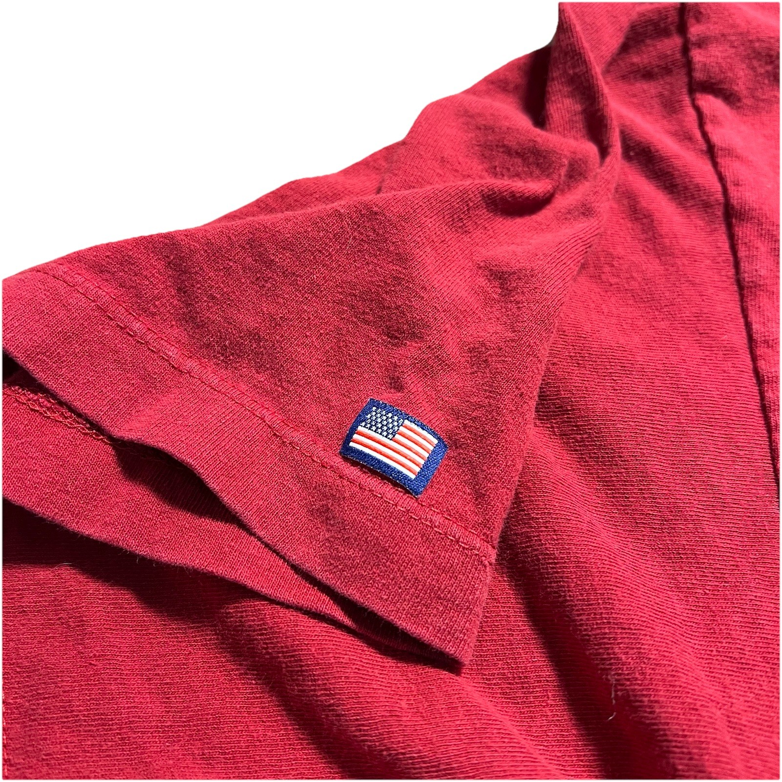 Vintage Mammoth Cave National Park Tee 2XL USA Made Red Cropped Cotton Souvenir gallery