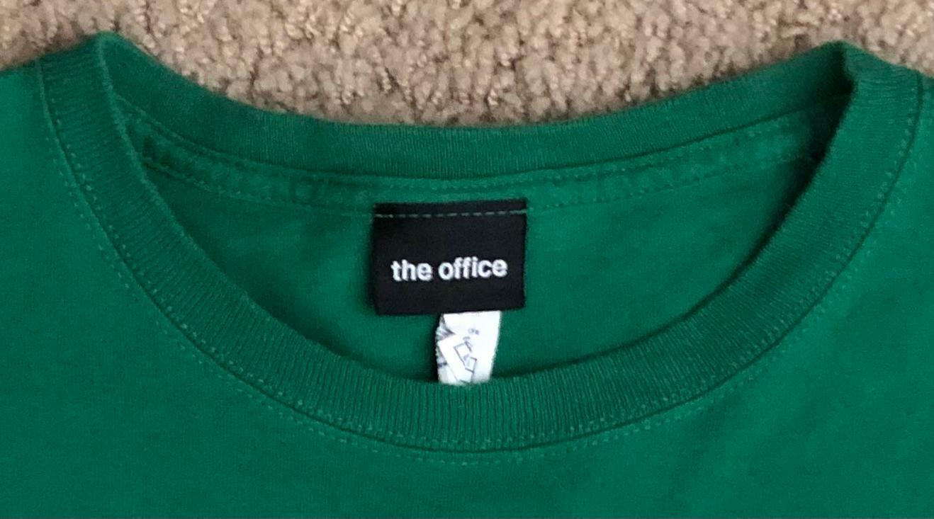 The Office Dundler Mifflin Limitless Paper In A Paperless World Green T-Shirt L gallery