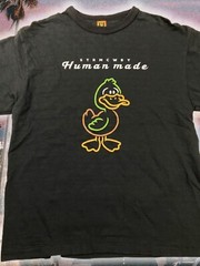 HUMAN MADE NIGO PHARRELL DUCK BLACK TEE T SHIRT SZ XL