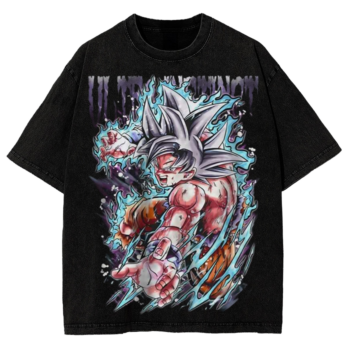 Goku Ultra Instinct DBZ Graphic Tee Fans And Lovers Anime T-Shirt gallery