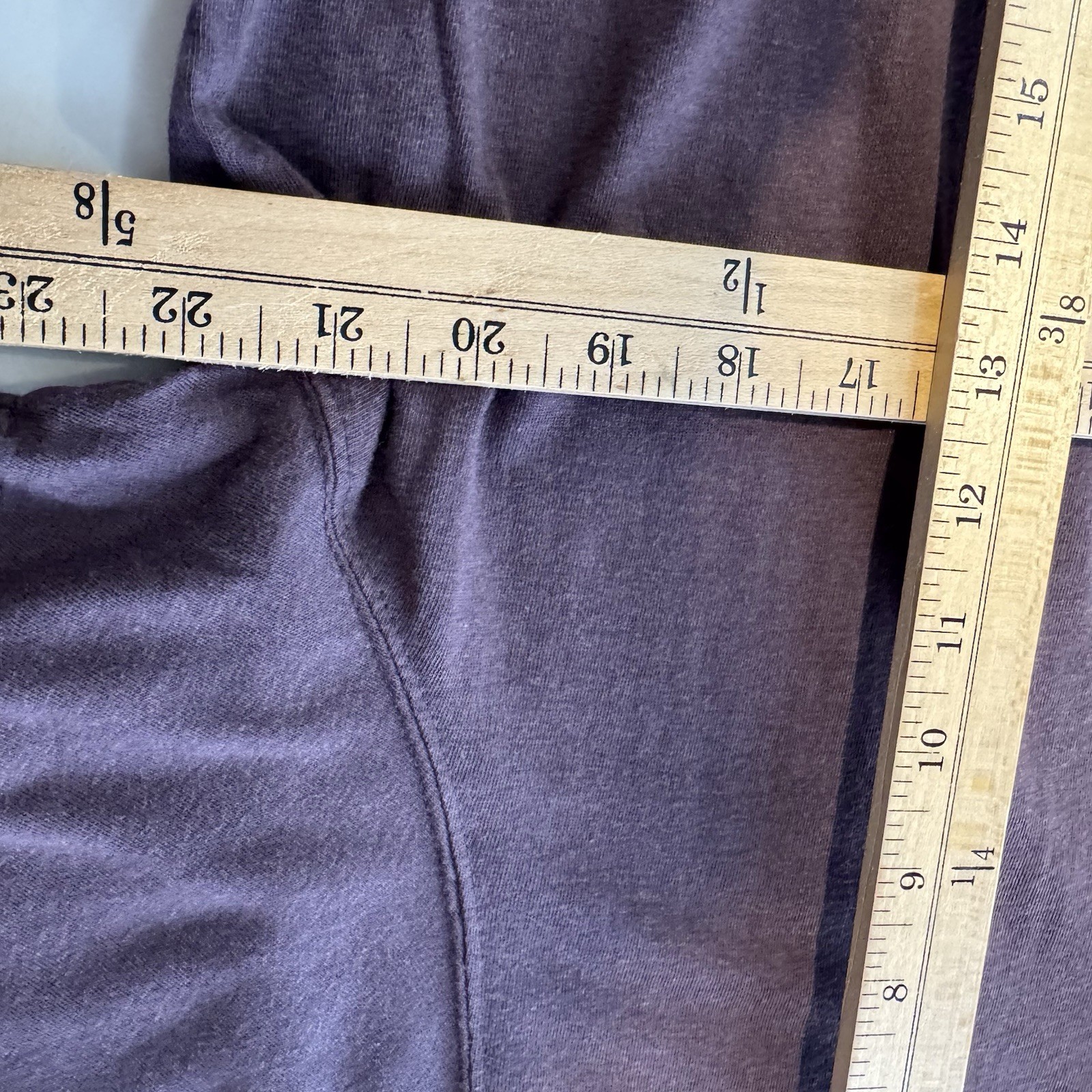 Onno Organic Cotton Shirt Mens XXL Purple Bamboo Blend Eco Friendly Basic NWT gallery