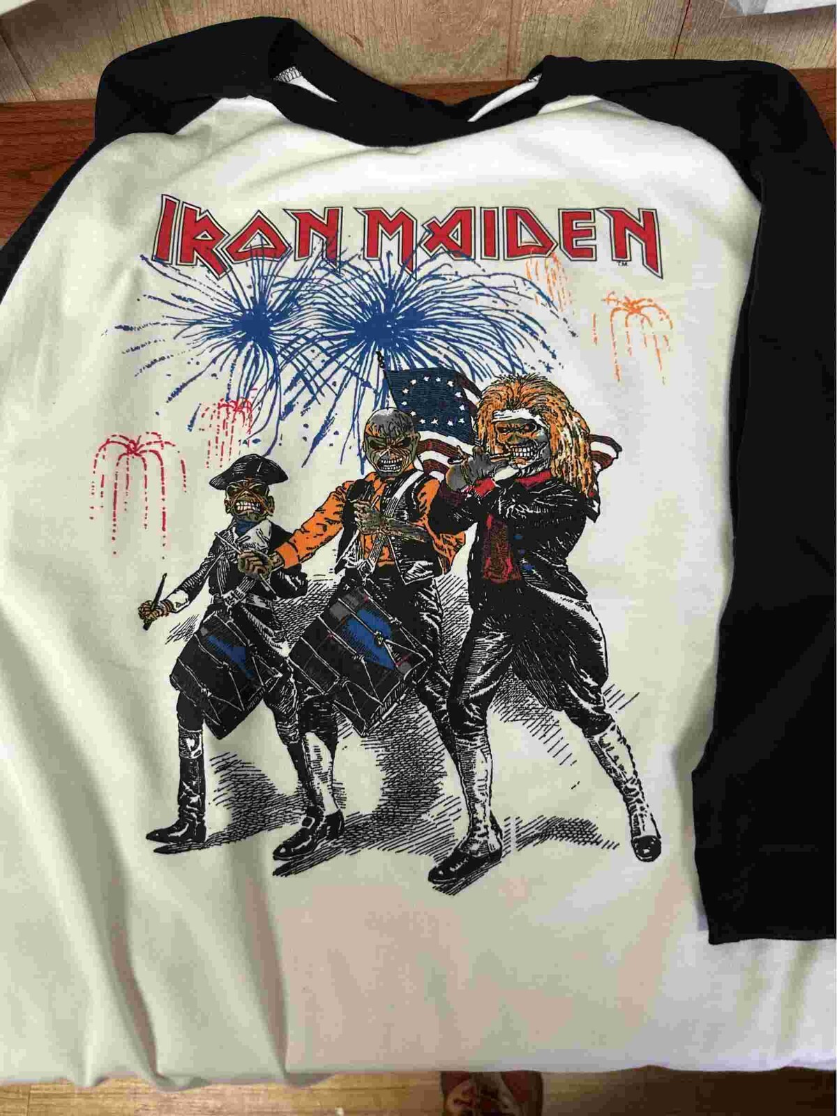 Iron Maiden Fourth of July tour 1985 S to 3XL gallery