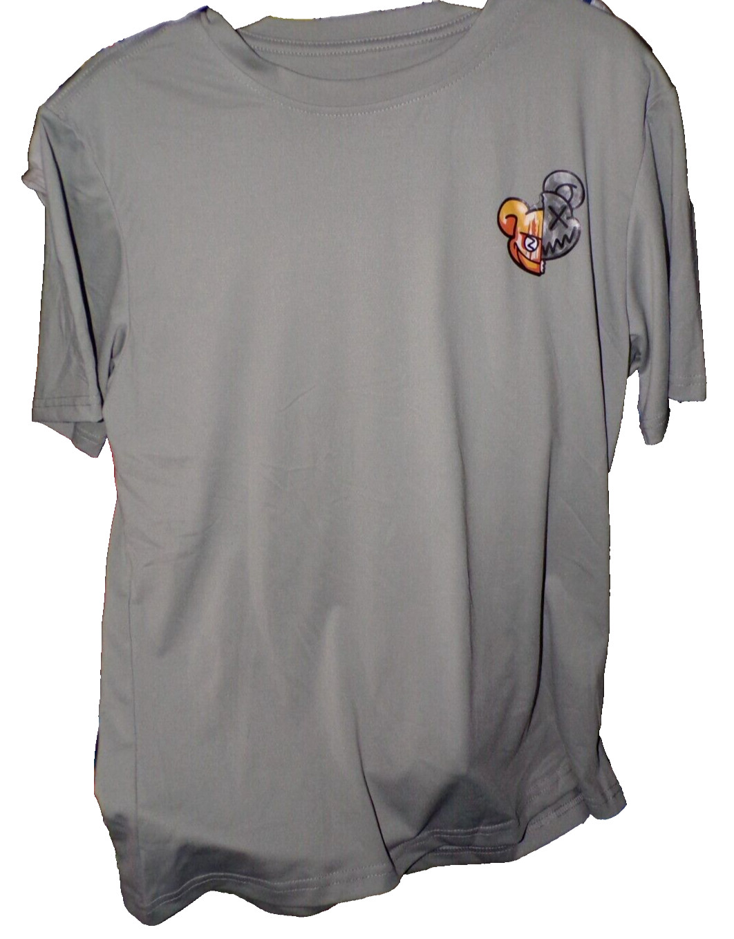 Men’s Bear Shien Tee shirt Size M gray athletic stretch MR