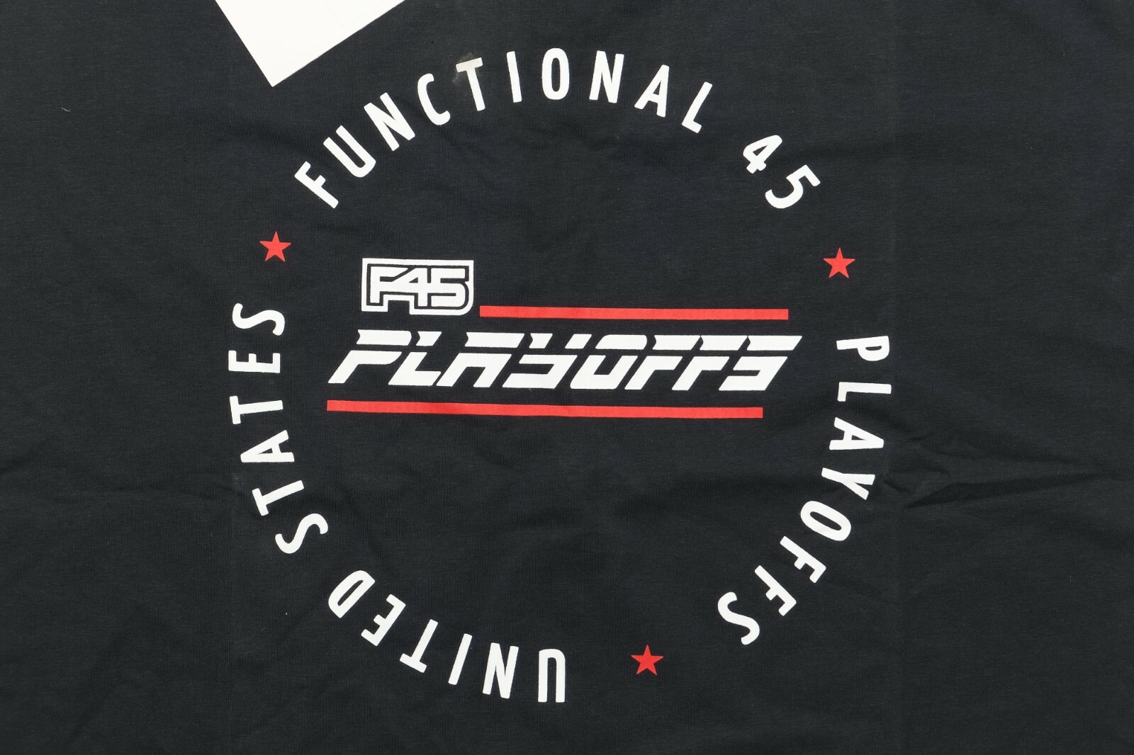 Functional Forty Five Men's XL Navy PLAYOFFS 95%/5% Cotton/Elastane Stretch Tee gallery