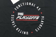 Functional Forty Five Men’s XL Navy PLAYOFFS 95%/5% Cotton/Elastane Stretch Tee