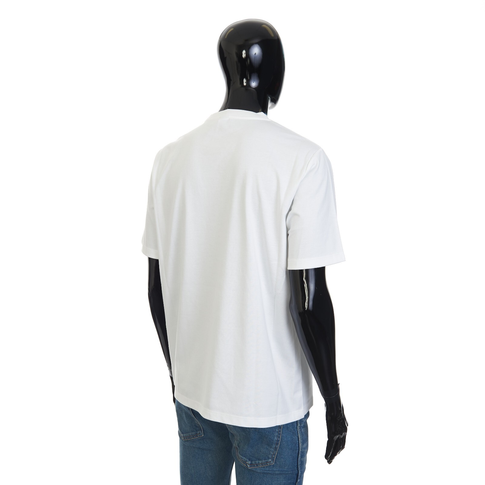 BERLUTI 690$ Embroidered Scritto T-shirt - White Cotton gallery