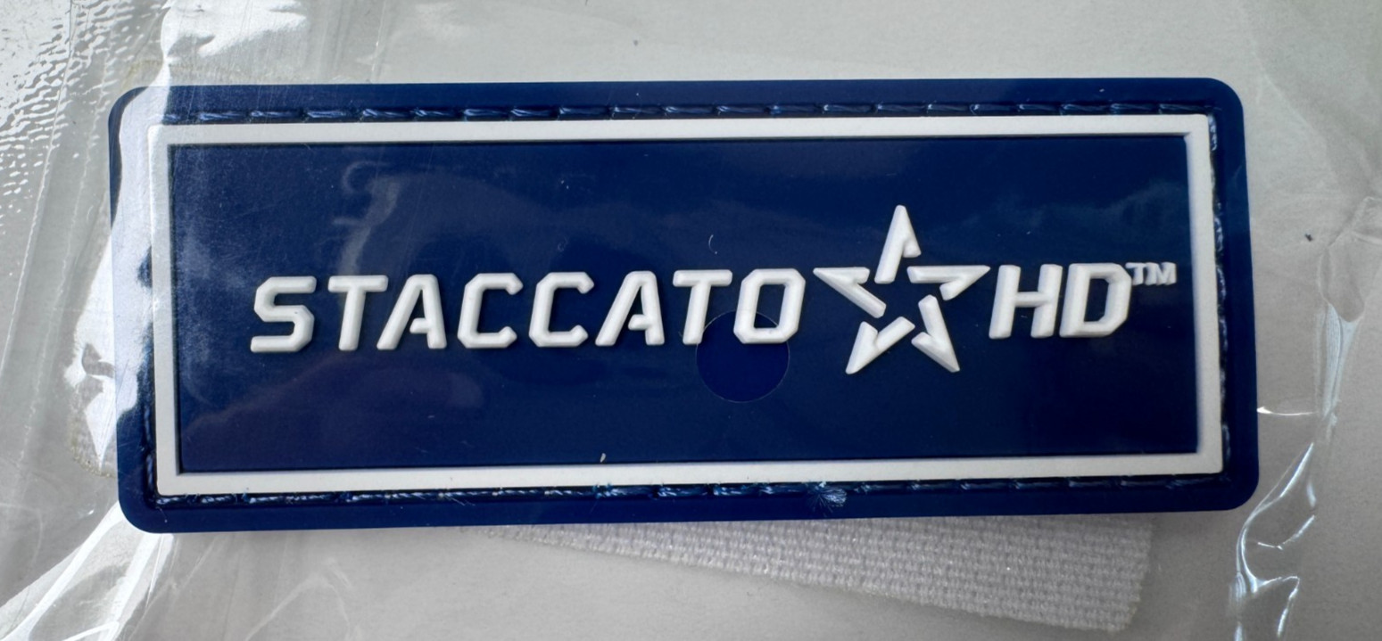 Shot Show 2026 Staccato HD Morale Blue Tactical Patch