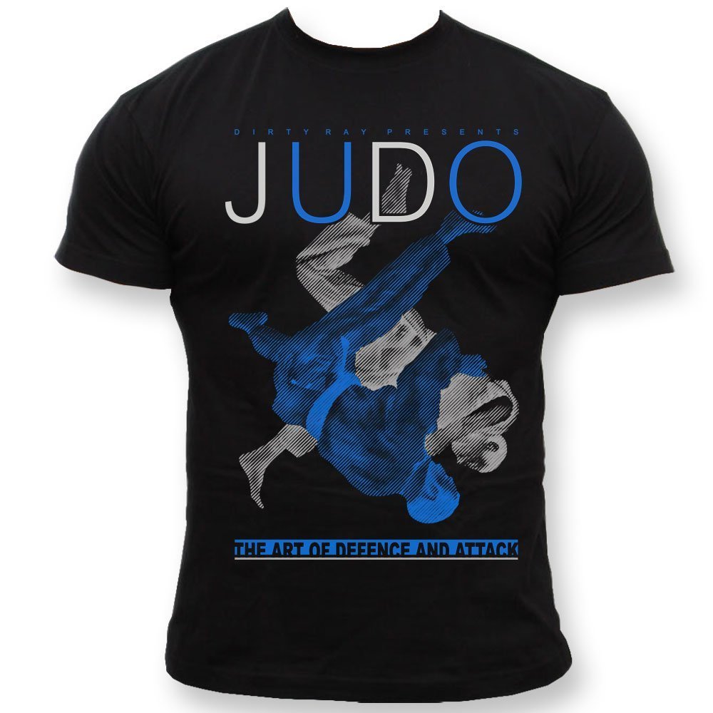 Dirty Ray Martial Arts MMA Judo Men's Short Sleeve Herren Kurzarm T-Shirt K20C gallery
