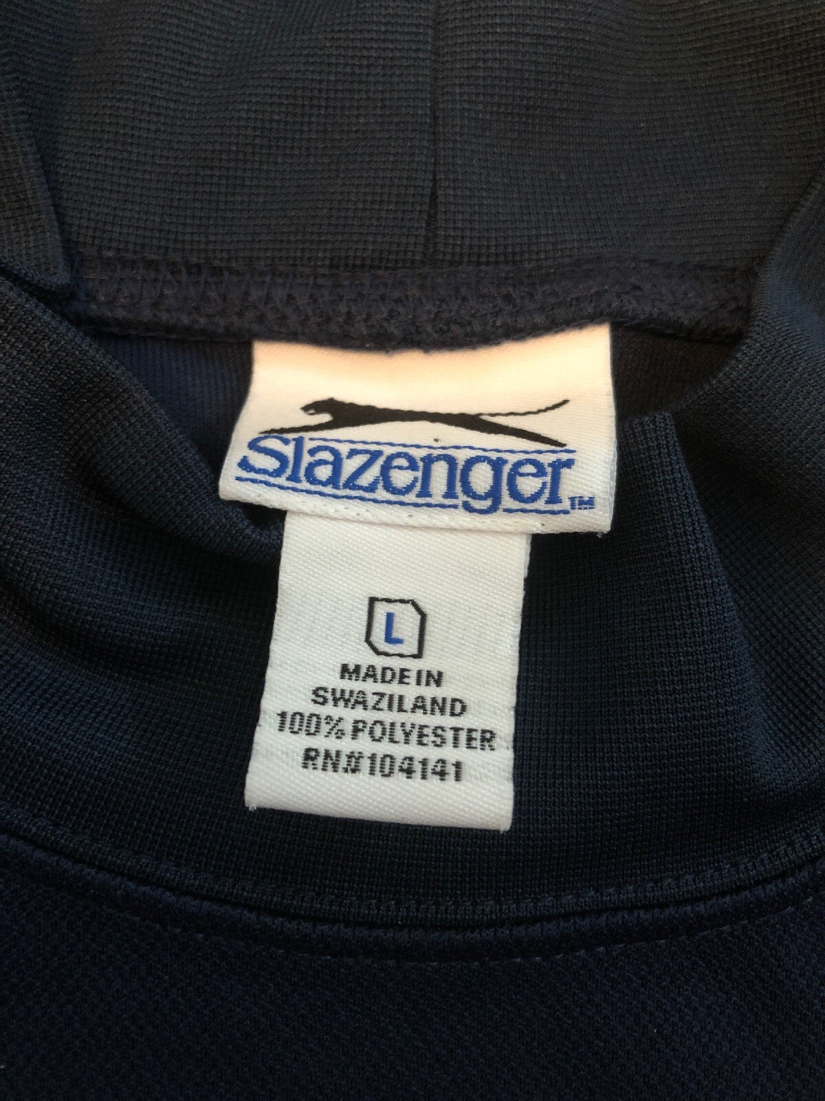 Vintage 90s Slazenger Long Sleeve Outdoor Exercise Shirt Swaziland Made Large gallery