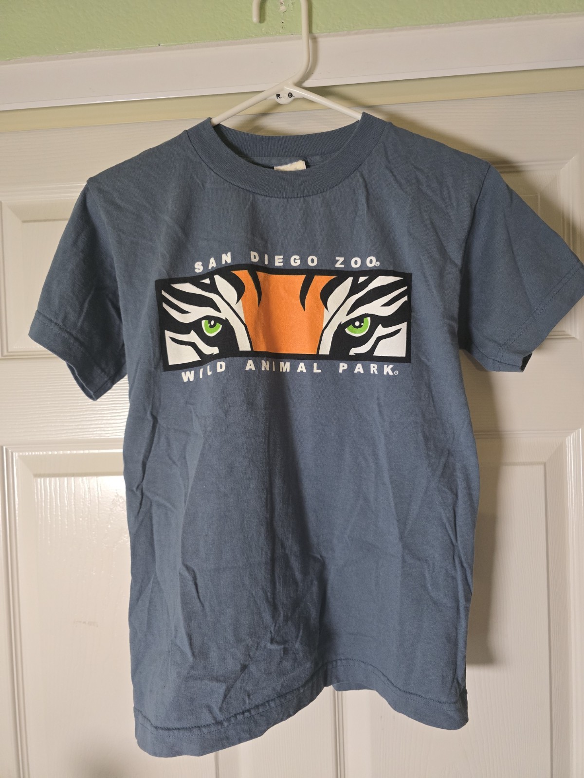 Vintage 90s San Diego Zoo Wild Animal Park Graphic Shirt Large Murano Box Logo