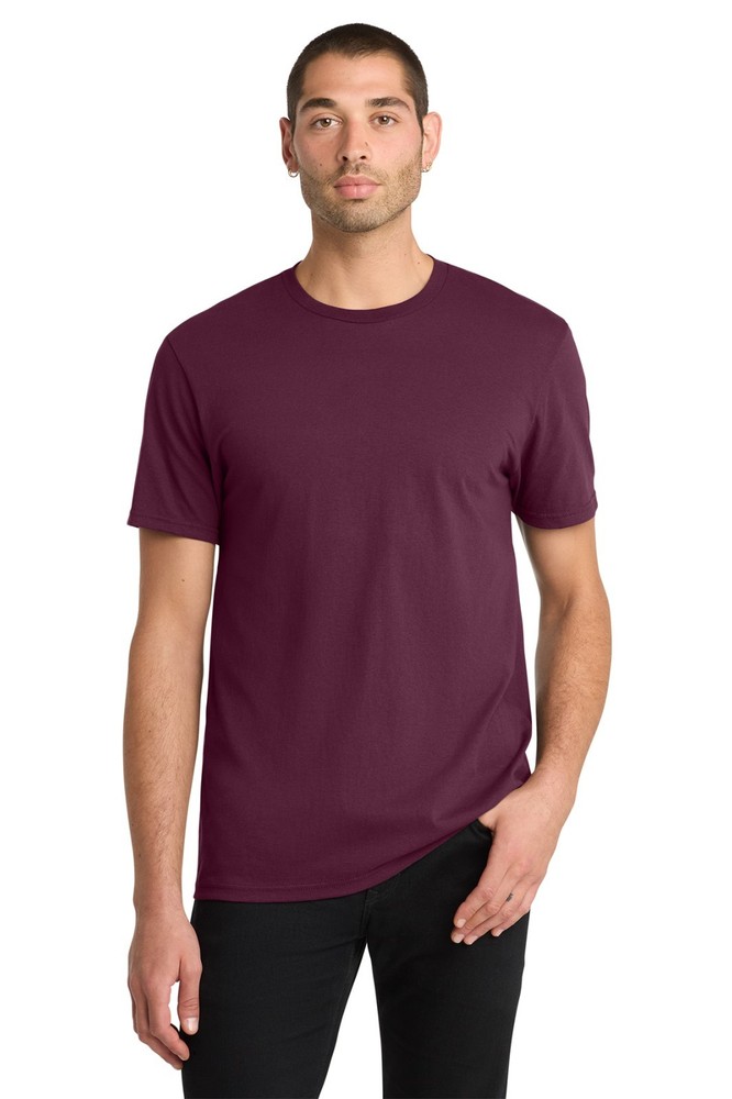 District The Concert Tee DT5000 Maroon M