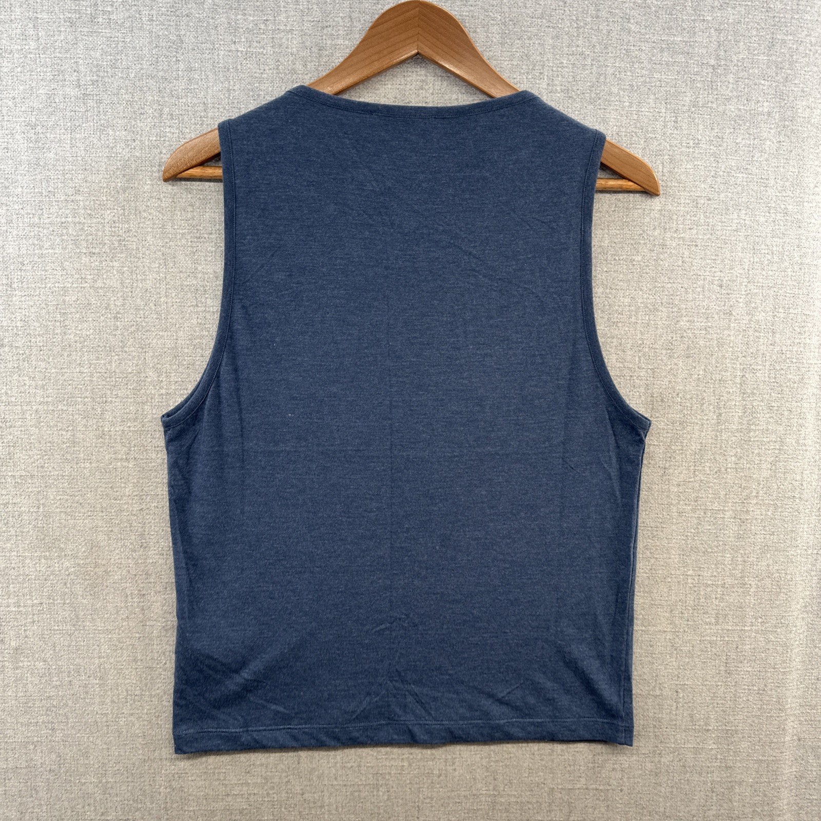 Wolf vs Goat Bamboo Tank Top Shirt Mens XXS 2XS Blue Sleeveless Soft Basic Italy gallery