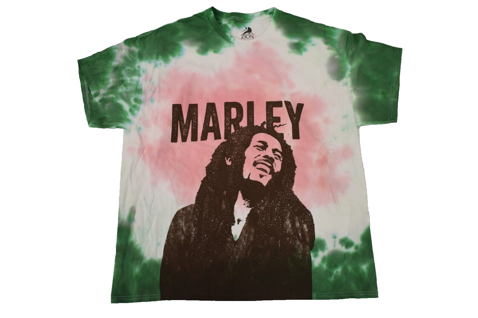 Zion Rootswear Mens Bob Marley Tie Dye Raggae Music Shirt New XS-3XL gallery