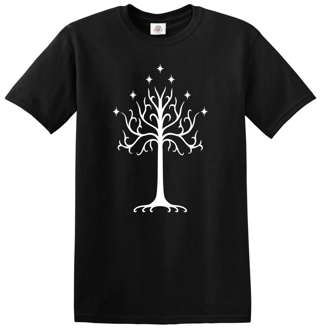 Tree of Gondor T-Shirt Oak Lord of the Rings Hobbit Saruman Gandalf Frodo LOTR gallery
