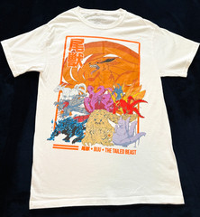 Naruto Shippuden Bijou the Tailed Beasts Graphic Tee Shirt Adult Size Small
