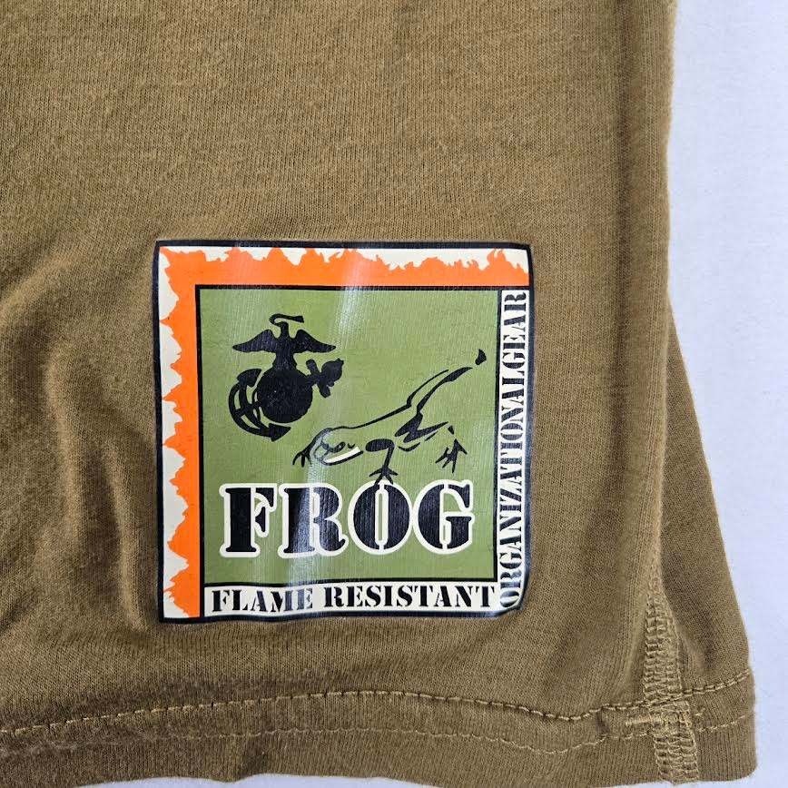 USMC FROG Flame Resistant Long Sleeve Shirt Brown XL Base Layer Peckham XGO U.S. gallery