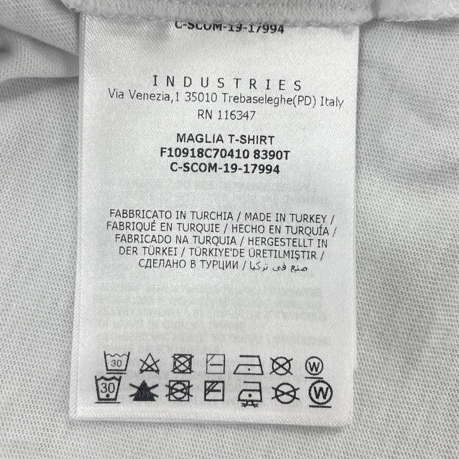 MONCLER S MENS Short sleeve T-shirt White Model F10918C70410 8390T gallery
