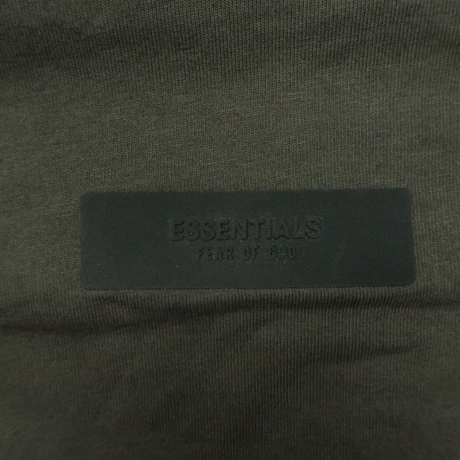 Fear Of God Shirt Men Extra Large Green Long Sleeve Tee FOG Essentials Oversized gallery
