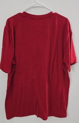 St John’s Bay Men’s XL Red Solid Knit Pocket T-Shirt Crew Neck Short Sleeve