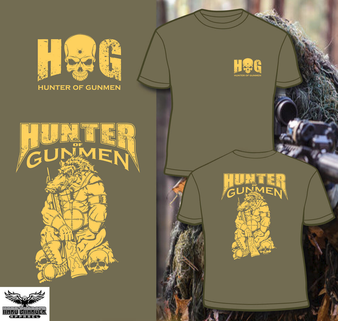 HOG - Hunter of Gunmen 0317 8541 Sniper Lejeune Pendleton Okinawa T-shirt gallery