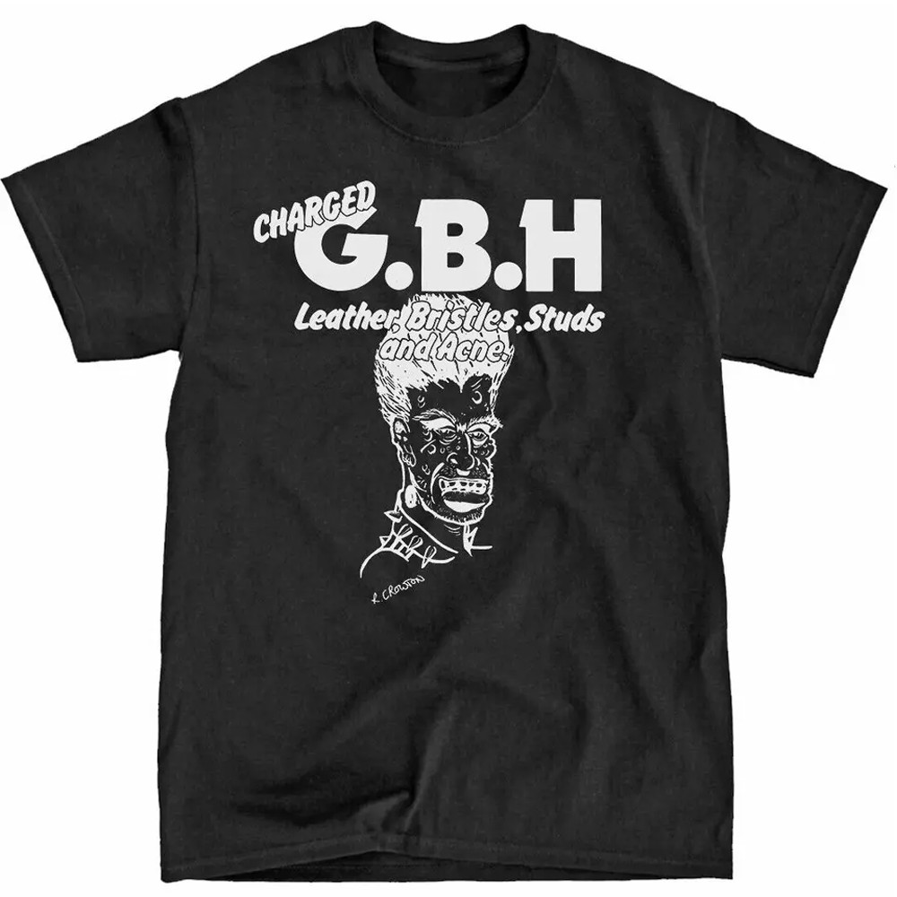 Rare Charged GBH Band Gift For Fan Black All Size Unisex T Shirt S-5XL gallery