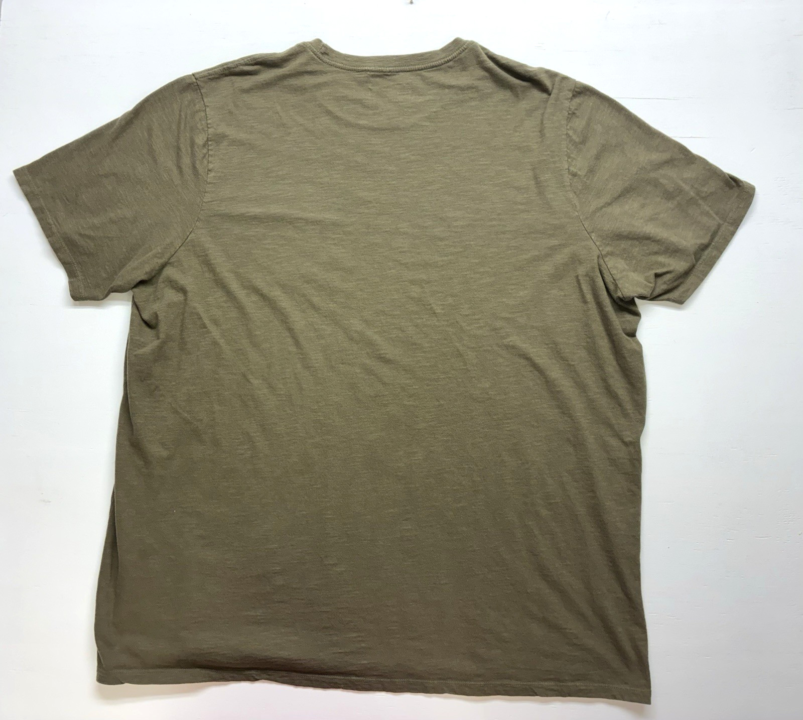 Mutual Weave Men's 3XLT Crew Neck Green Pocket T-Shirt Short Sleeve Pre-owned gallery