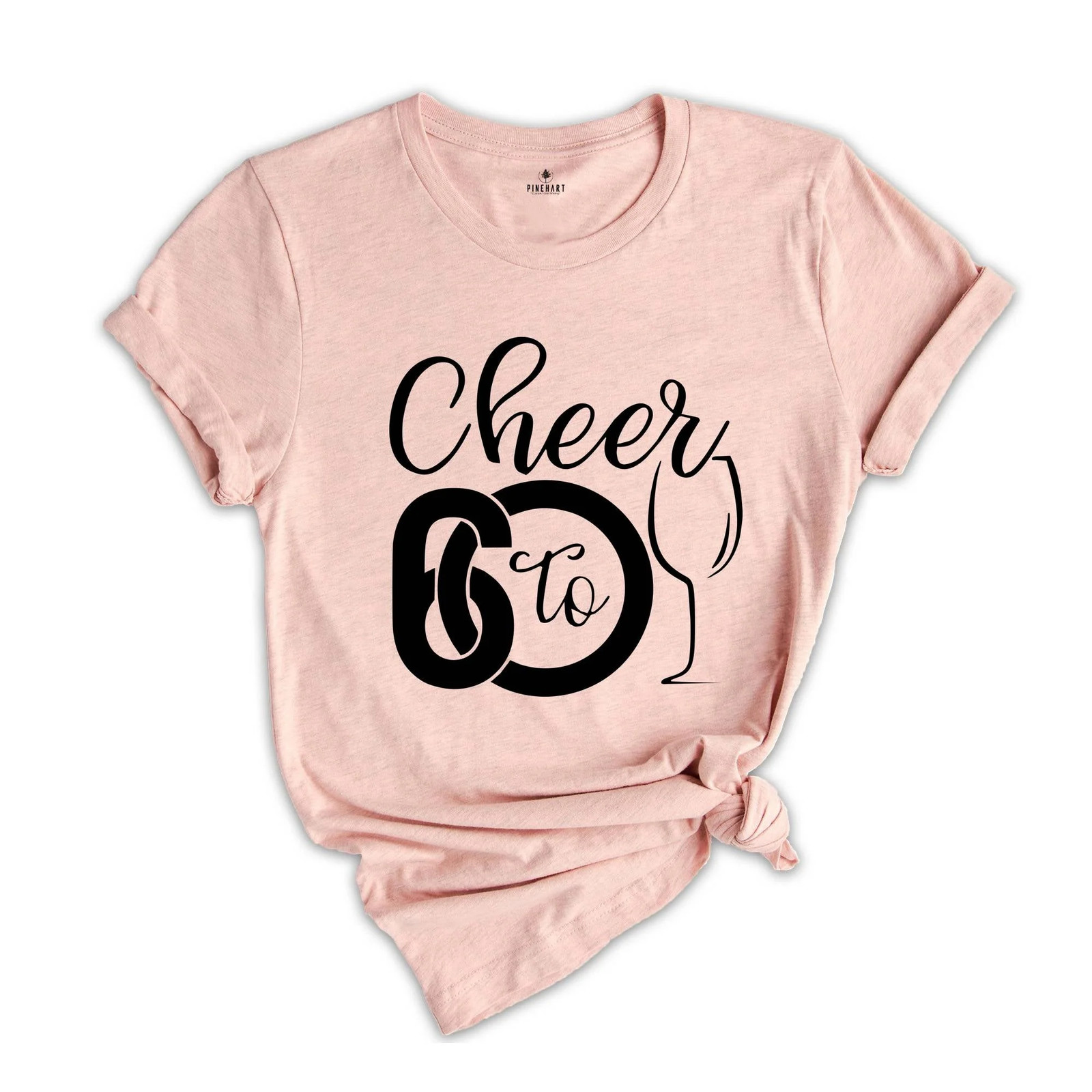 Cheer To 60th Birthday Shirt, Hello 60 T-Shirt, 1964 Birthday Tee, 60th Birthday gallery