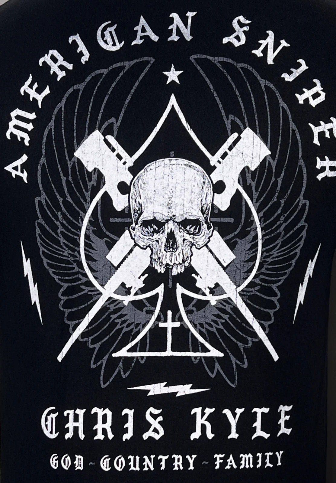 Howitzer Style Men's T-Shirt Chris Kyle Spade Military Grunt MFG gallery