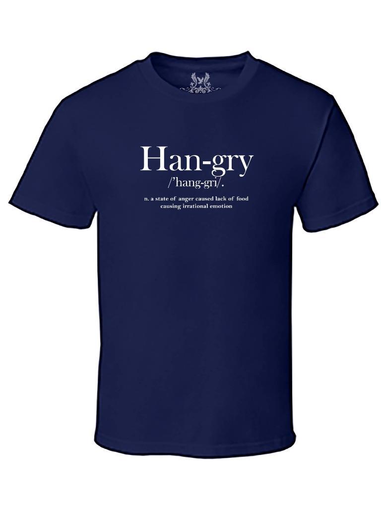 NW MEN'S PRINTED HANGRY FUNNY HIPSTER DESIGN COTTON T-SHIRT ALL COLOR & SIZE gallery
