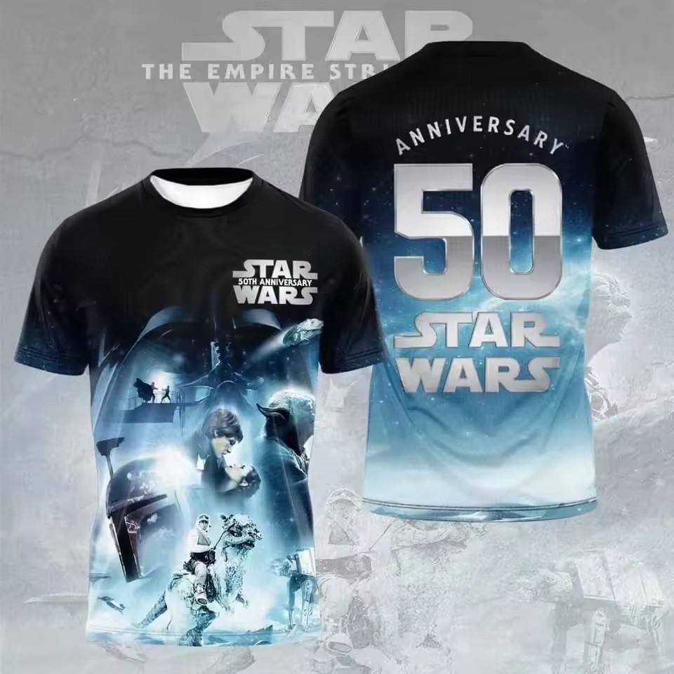 Star Wars Day 50th Anniversary Galaxy’s Edge Gift For Fan Tshirt 3D Printed