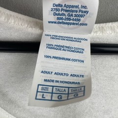 Delta Pro Weight No Problemo Custom Graphic Tank Top White Men L Cotton Summer