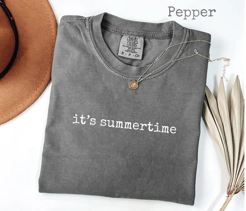 Comfort Tee Its Summertime Beach Ocean Vacation Style gallery