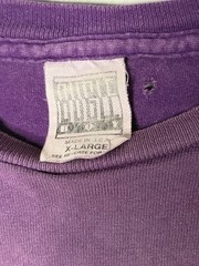Vintage 90s Bugle Boy Genuine First Quality Graphic T Shirt XL Purple USA Boxy