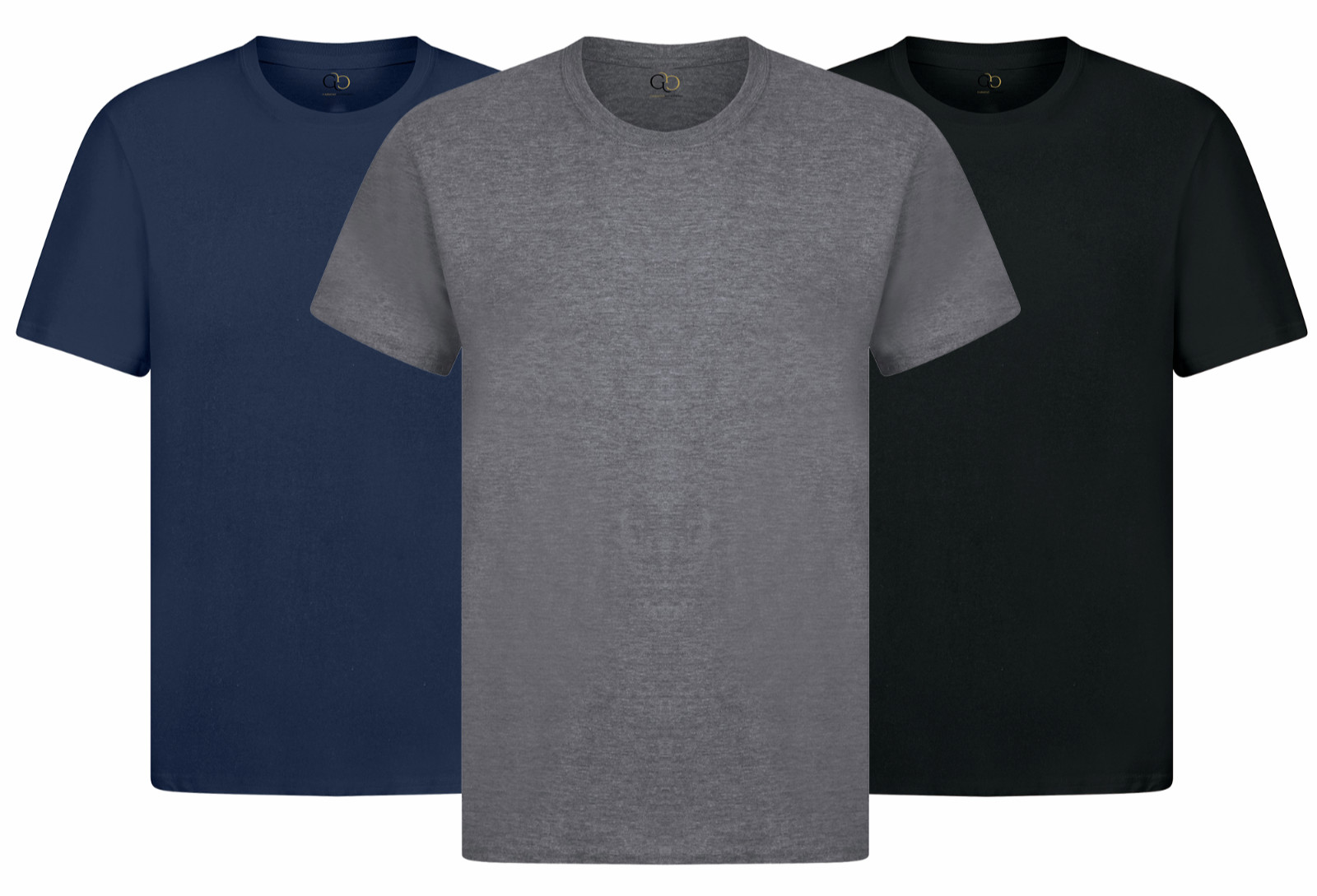 mens tshirts 1,3,5 Pack Unisex Plain Cotton Bulk T-Shirt Mixed Colors Premium gallery