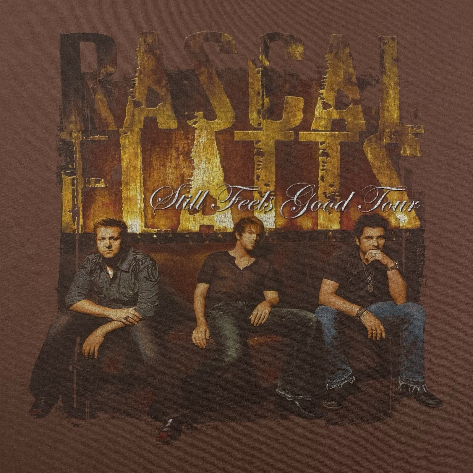 Vintage 2007 Rascal Flatts Still Feels Good Size 2XL Y2K Country Band Tour Shirt gallery