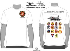 Marine Attack Squadrons A-4 Skyhawk Squadron T-Shirt, USMC Licensed Product