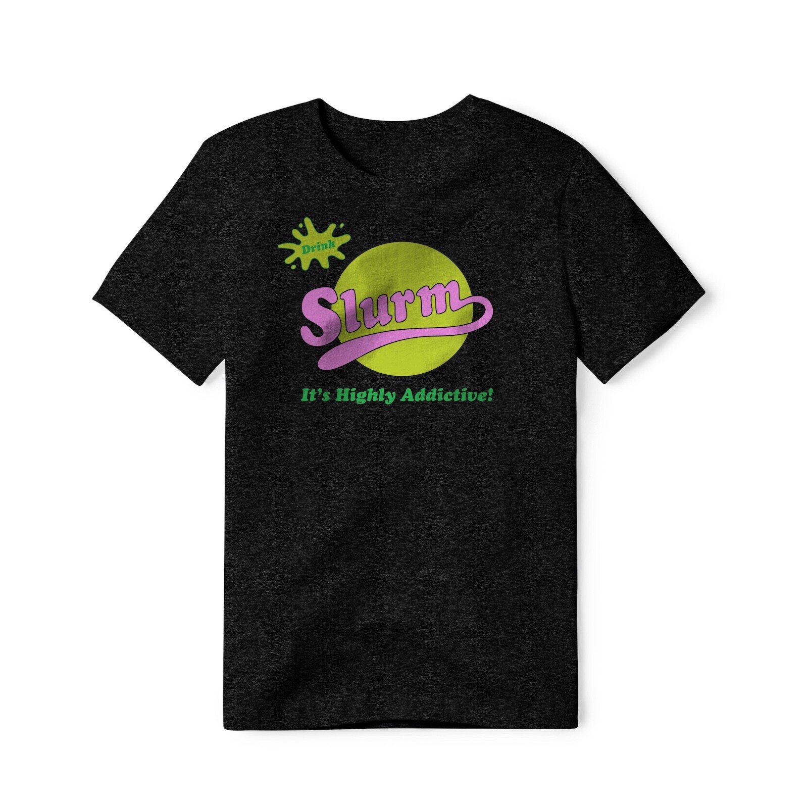 Slurm Logo : Futurama Show, Cotton/Poly Blend Tee gallery