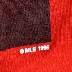 Vintage Sz XL? Cincinnati Reds Big Graphic AOP Single Stitch T-Shirt Salem Sport