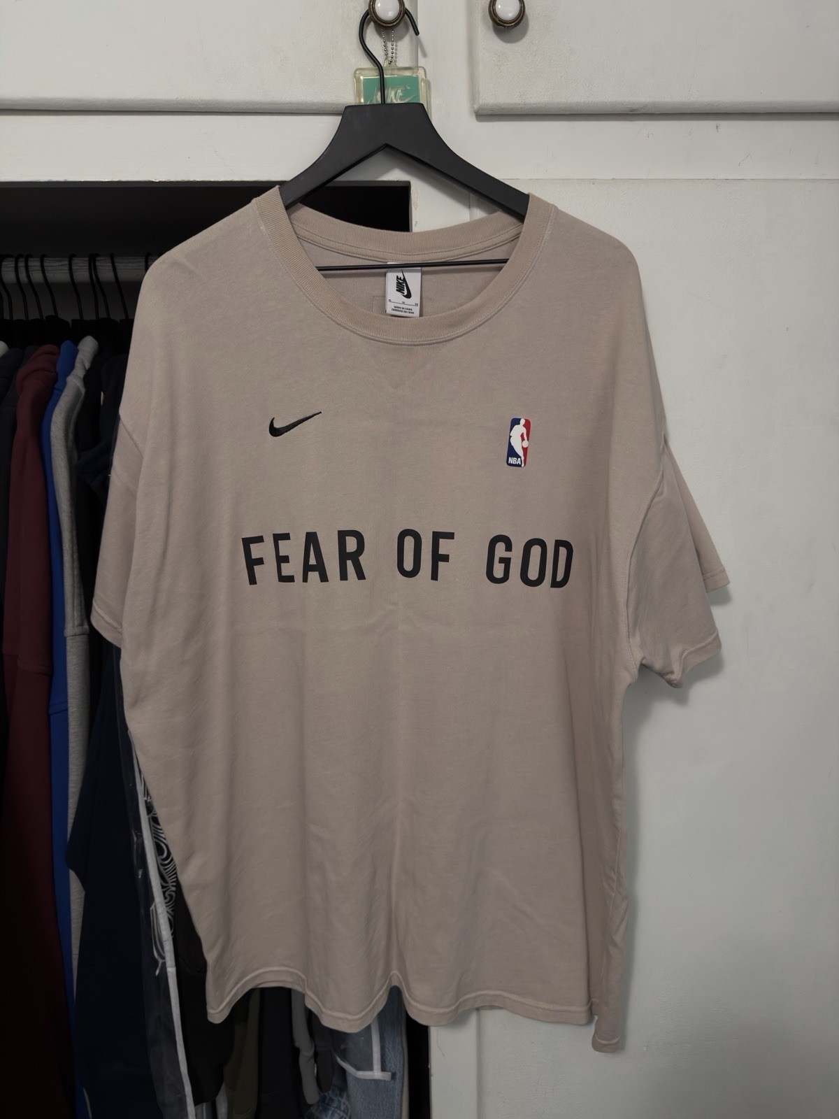 Nike X Fear Of God Nba Warm Up Shirt gallery