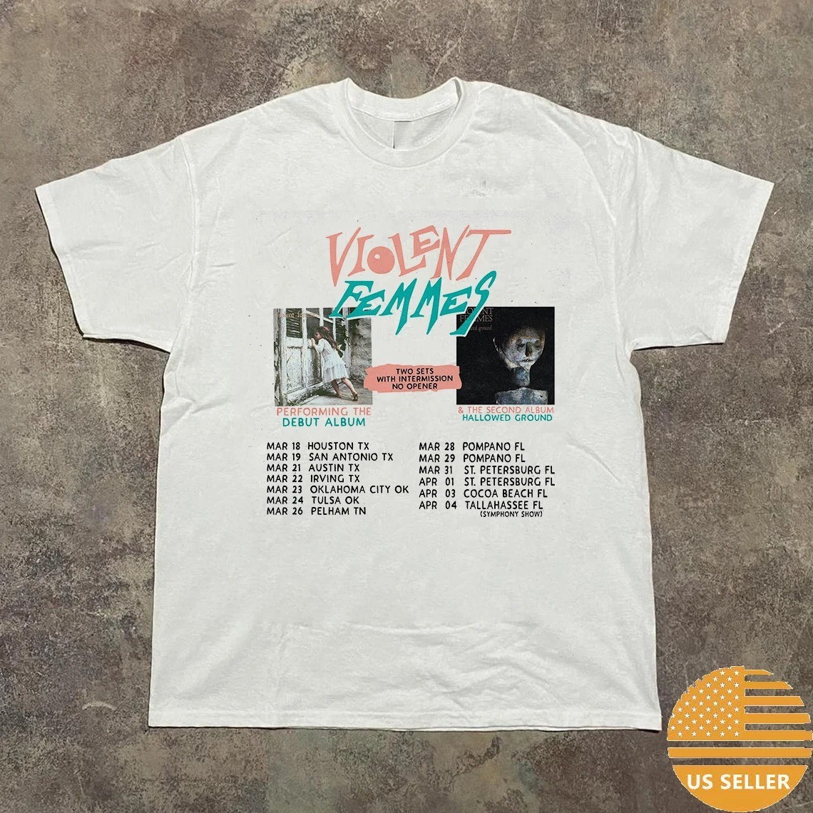 Violent Femmes Spring 2025 US Tour Shirt All Size S-5XL gallery