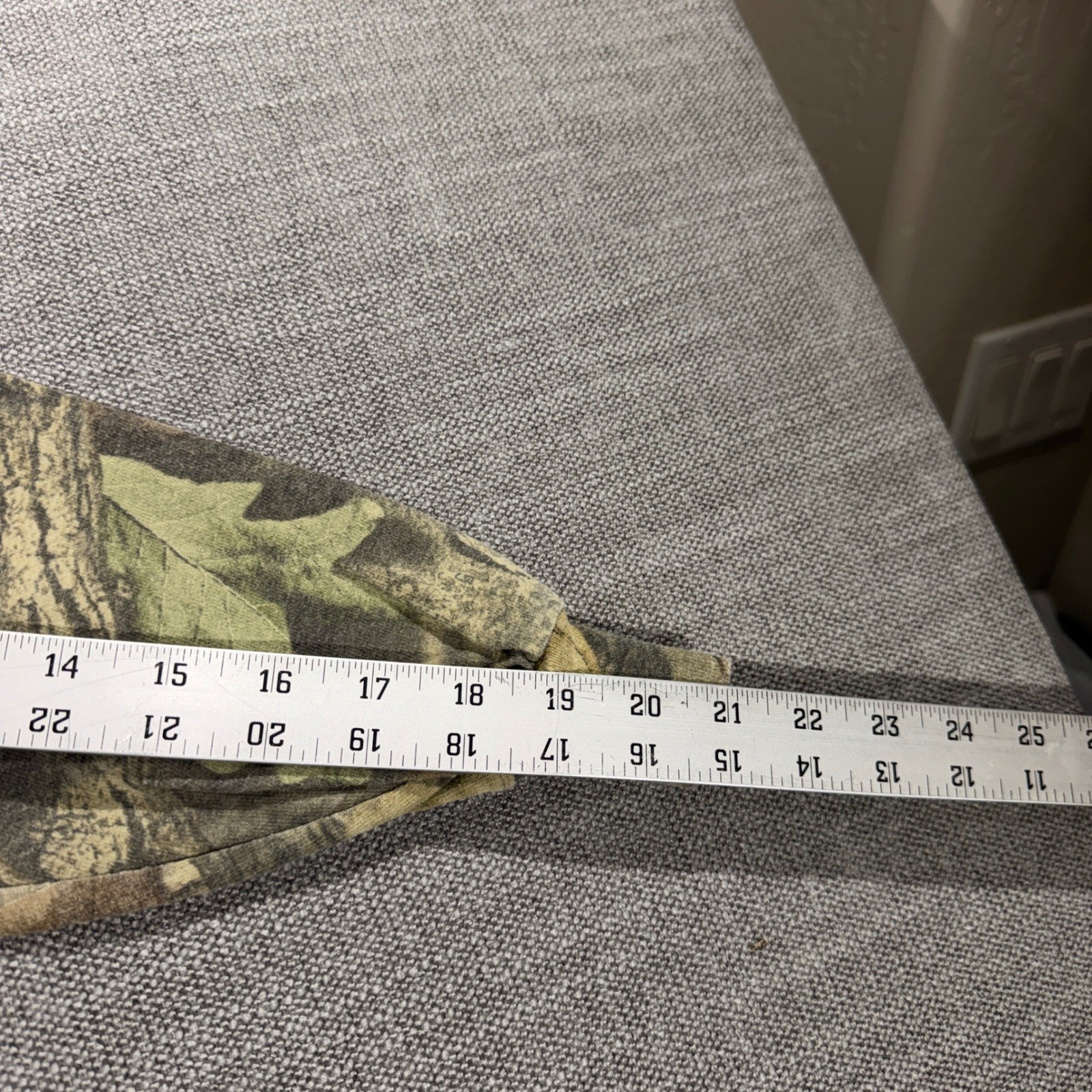 Jerzees Outdoors Pocket T-Shirt Mens XL Camo Excellent Advantage Timber Print gallery