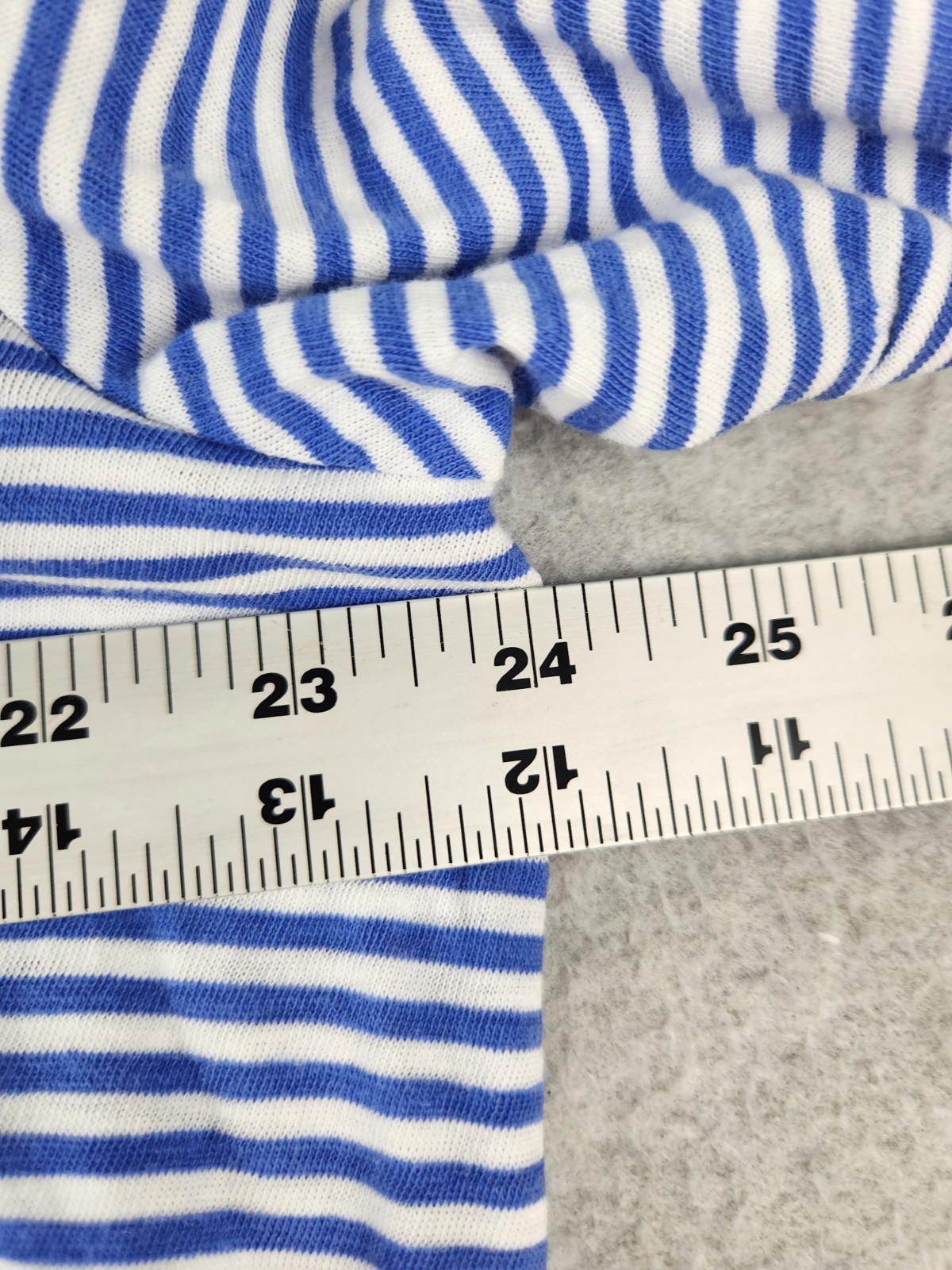 Polo Ralph Lauren Shirt Mens XL Periwinkle Blue Stripes Classic Ringer Tee gallery